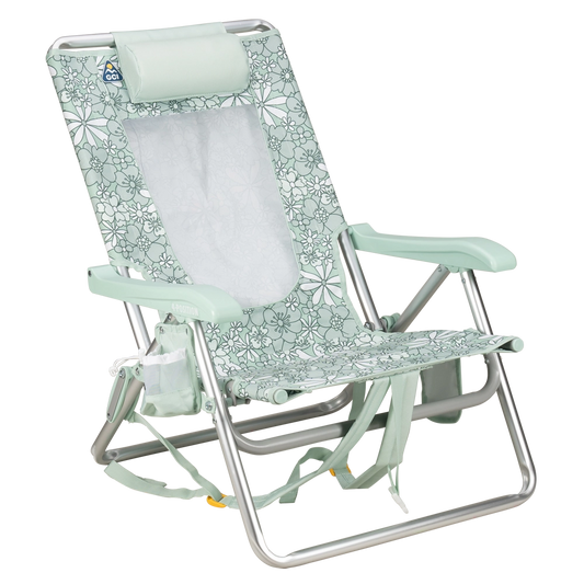 662358GCIOutdoorBackpackEvent-BeachChair_Floral-PastelGreen-front-right.webp